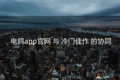 电鸽app官网 与 冷门佳作 的协同
