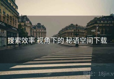搜索效率 视角下的 秘语空间下载