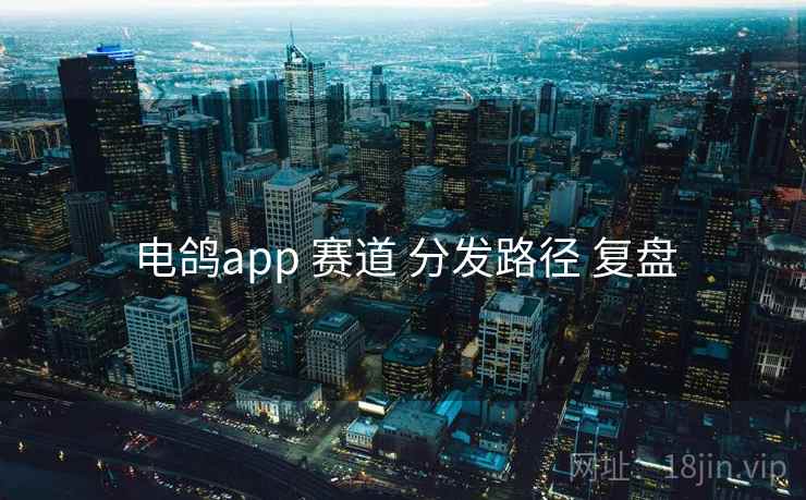 电鸽app 赛道 分发路径 复盘 电鸽app 赛道 分发路径 复盘