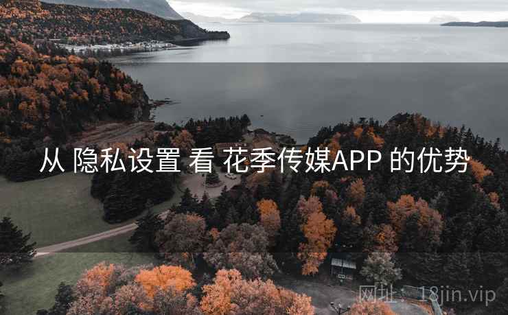 从 隐私设置 看 花季传媒APP 的优势 从 隐私设置 看 花季传媒APP 的优势