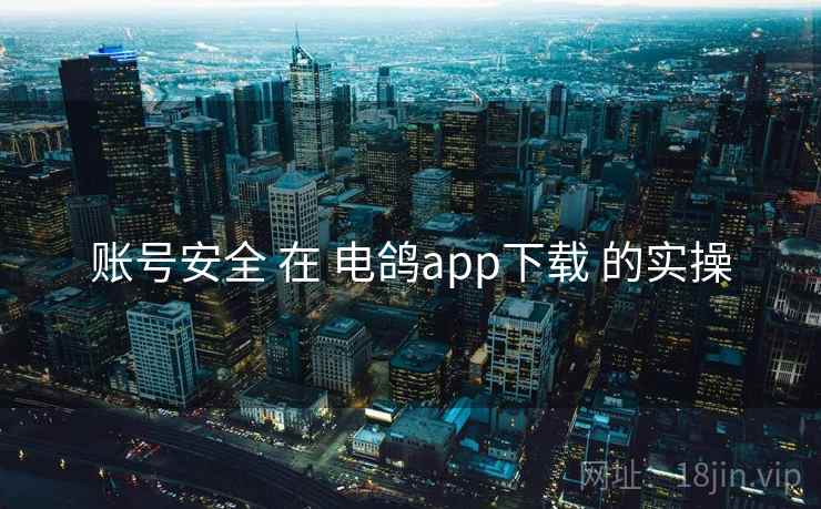 账号安全 在 电鸽app下载 的实操 账号安全 在 电鸽app下载 的实操